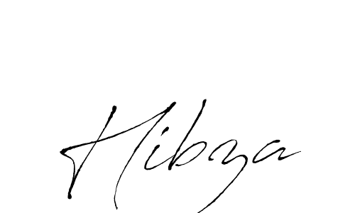 Use a signature maker to create a handwritten signature online. With this signature software, you can design (Antro_Vectra) your own signature for name Hibza. Hibza signature style 6 images and pictures png