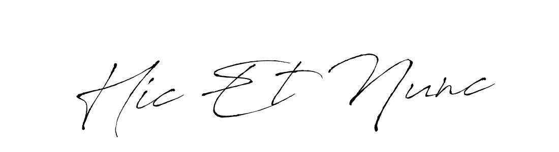 Here are the top 10 professional signature styles for the name Hic Et Nunc. These are the best autograph styles you can use for your name. Hic Et Nunc signature style 6 images and pictures png