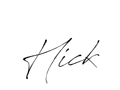 The best way (Antro_Vectra) to make a short signature is to pick only two or three words in your name. The name Hick include a total of six letters. For converting this name. Hick signature style 6 images and pictures png