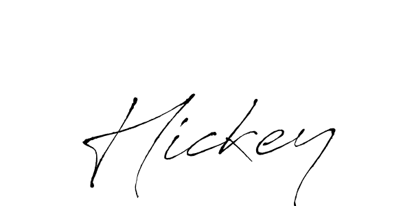 Design your own signature with our free online signature maker. With this signature software, you can create a handwritten (Antro_Vectra) signature for name Hickey. Hickey signature style 6 images and pictures png