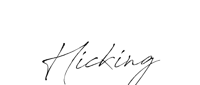 How to Draw Hicking signature style? Antro_Vectra is a latest design signature styles for name Hicking. Hicking signature style 6 images and pictures png