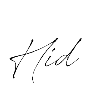 Similarly Antro_Vectra is the best handwritten signature design. Signature creator online .You can use it as an online autograph creator for name Hid. Hid signature style 6 images and pictures png
