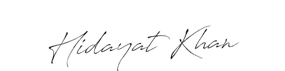 How to make Hidayat Khan signature? Antro_Vectra is a professional autograph style. Create handwritten signature for Hidayat Khan name. Hidayat Khan signature style 6 images and pictures png