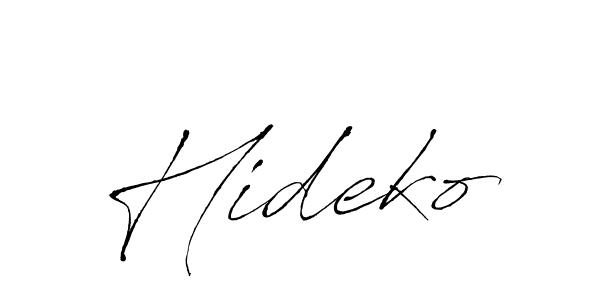 How to Draw Hideko signature style? Antro_Vectra is a latest design signature styles for name Hideko. Hideko signature style 6 images and pictures png