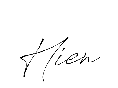 How to make Hien name signature. Use Antro_Vectra style for creating short signs online. This is the latest handwritten sign. Hien signature style 6 images and pictures png