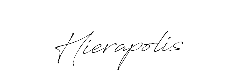 Similarly Antro_Vectra is the best handwritten signature design. Signature creator online .You can use it as an online autograph creator for name Hierapolis. Hierapolis signature style 6 images and pictures png