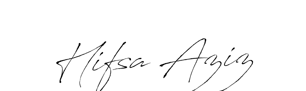 Here are the top 10 professional signature styles for the name Hifsa Aziz. These are the best autograph styles you can use for your name. Hifsa Aziz signature style 6 images and pictures png