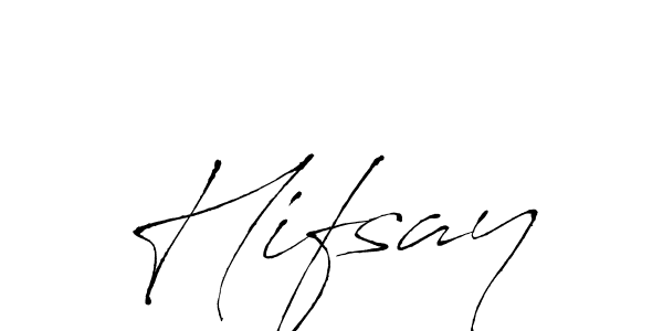 Also You can easily find your signature by using the search form. We will create Hifsay name handwritten signature images for you free of cost using Antro_Vectra sign style. Hifsay signature style 6 images and pictures png