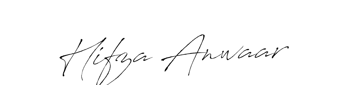 You can use this online signature creator to create a handwritten signature for the name Hifza Anwaar. This is the best online autograph maker. Hifza Anwaar signature style 6 images and pictures png