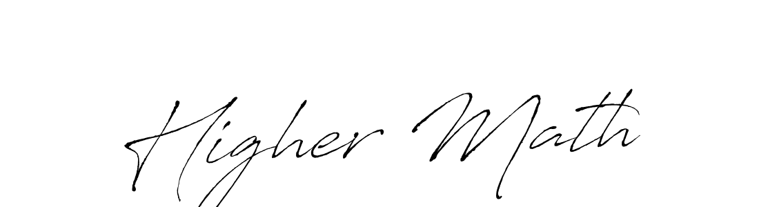 Here are the top 10 professional signature styles for the name Higher Math. These are the best autograph styles you can use for your name. Higher Math signature style 6 images and pictures png