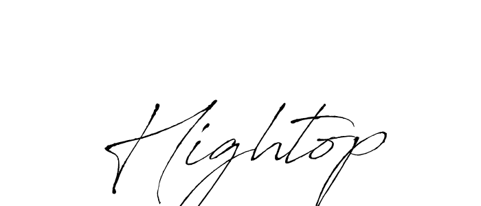 Make a beautiful signature design for name Hightop. Use this online signature maker to create a handwritten signature for free. Hightop signature style 6 images and pictures png