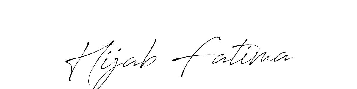 How to make Hijab Fatima name signature. Use Antro_Vectra style for creating short signs online. This is the latest handwritten sign. Hijab Fatima signature style 6 images and pictures png