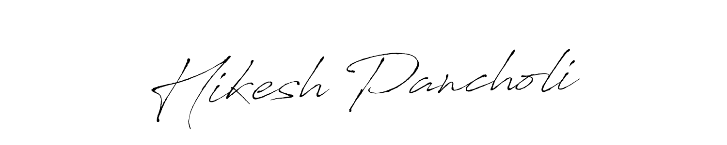 Make a beautiful signature design for name Hikesh Pancholi. Use this online signature maker to create a handwritten signature for free. Hikesh Pancholi signature style 6 images and pictures png