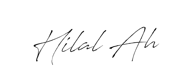 You can use this online signature creator to create a handwritten signature for the name Hilal Ah. This is the best online autograph maker. Hilal Ah signature style 6 images and pictures png