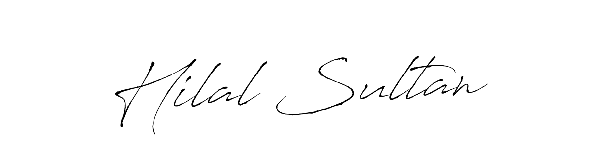 You should practise on your own different ways (Antro_Vectra) to write your name (Hilal Sultan) in signature. don't let someone else do it for you. Hilal Sultan signature style 6 images and pictures png