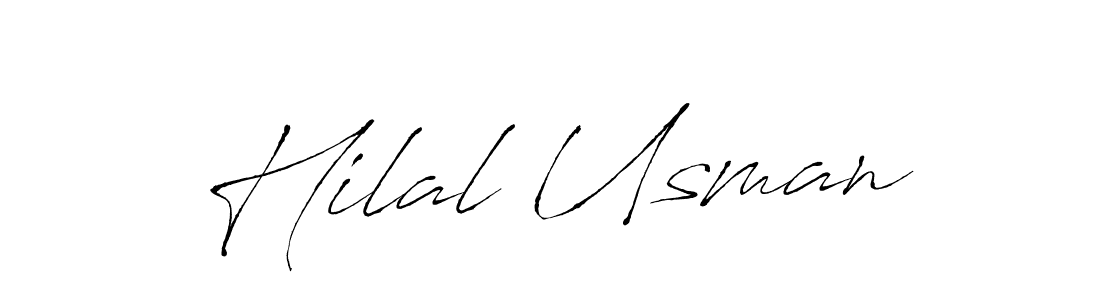Antro_Vectra is a professional signature style that is perfect for those who want to add a touch of class to their signature. It is also a great choice for those who want to make their signature more unique. Get Hilal Usman name to fancy signature for free. Hilal Usman signature style 6 images and pictures png
