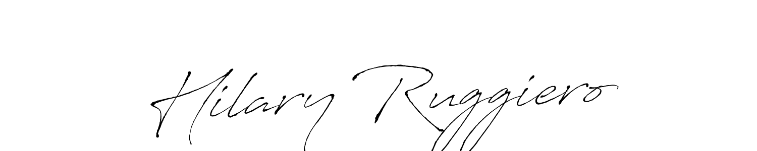 It looks lik you need a new signature style for name Hilary Ruggiero. Design unique handwritten (Antro_Vectra) signature with our free signature maker in just a few clicks. Hilary Ruggiero signature style 6 images and pictures png