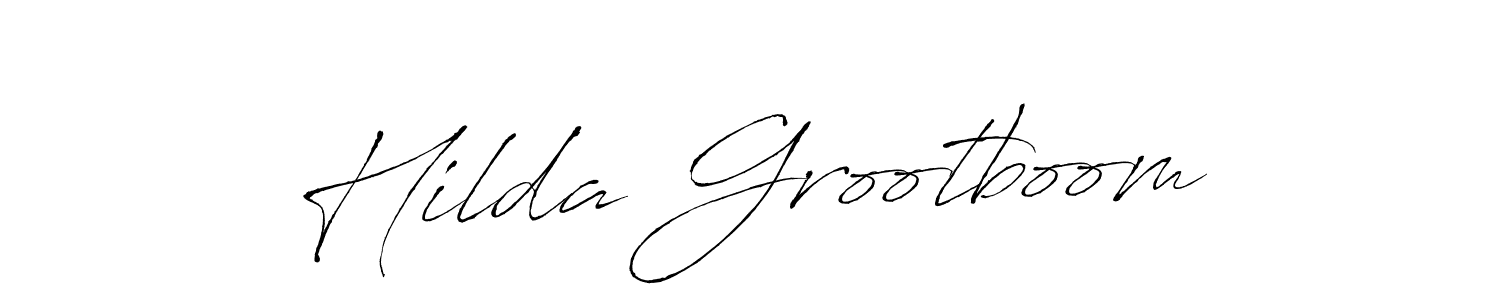 Also we have Hilda Grootboom name is the best signature style. Create professional handwritten signature collection using Antro_Vectra autograph style. Hilda Grootboom signature style 6 images and pictures png