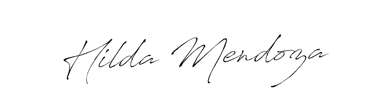 How to make Hilda Mendoza signature? Antro_Vectra is a professional autograph style. Create handwritten signature for Hilda Mendoza name. Hilda Mendoza signature style 6 images and pictures png