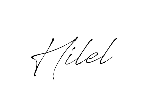 Use a signature maker to create a handwritten signature online. With this signature software, you can design (Antro_Vectra) your own signature for name Hilel. Hilel signature style 6 images and pictures png