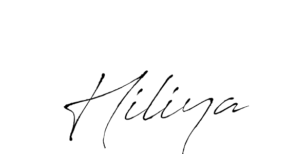 Also You can easily find your signature by using the search form. We will create Hiliya name handwritten signature images for you free of cost using Antro_Vectra sign style. Hiliya signature style 6 images and pictures png