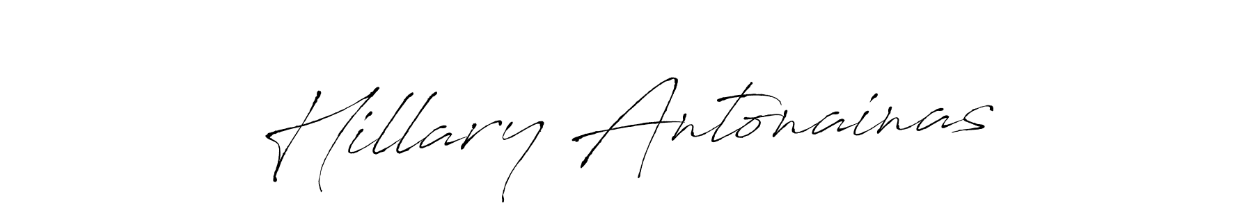 How to make Hillary Antonainas signature? Antro_Vectra is a professional autograph style. Create handwritten signature for Hillary Antonainas name. Hillary Antonainas signature style 6 images and pictures png