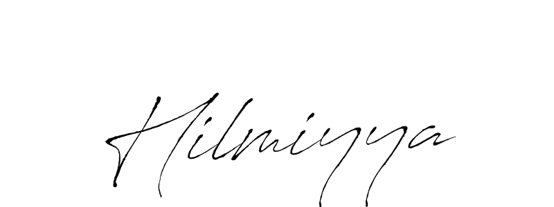 Design your own signature with our free online signature maker. With this signature software, you can create a handwritten (Antro_Vectra) signature for name Hilmiyya. Hilmiyya signature style 6 images and pictures png
