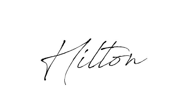 How to Draw Hilton signature style? Antro_Vectra is a latest design signature styles for name Hilton. Hilton signature style 6 images and pictures png