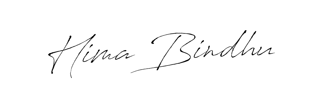 Hima Bindhu stylish signature style. Best Handwritten Sign (Antro_Vectra) for my name. Handwritten Signature Collection Ideas for my name Hima Bindhu. Hima Bindhu signature style 6 images and pictures png