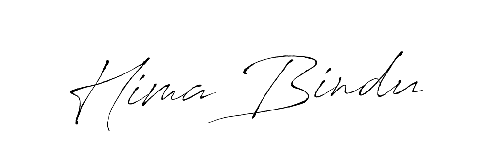 Make a beautiful signature design for name Hima Bindu. With this signature (Antro_Vectra) style, you can create a handwritten signature for free. Hima Bindu signature style 6 images and pictures png