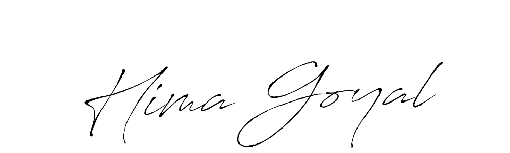 Also we have Hima Goyal name is the best signature style. Create professional handwritten signature collection using Antro_Vectra autograph style. Hima Goyal signature style 6 images and pictures png