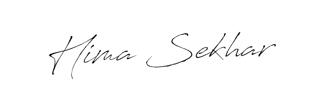 You should practise on your own different ways (Antro_Vectra) to write your name (Hima Sekhar) in signature. don't let someone else do it for you. Hima Sekhar signature style 6 images and pictures png