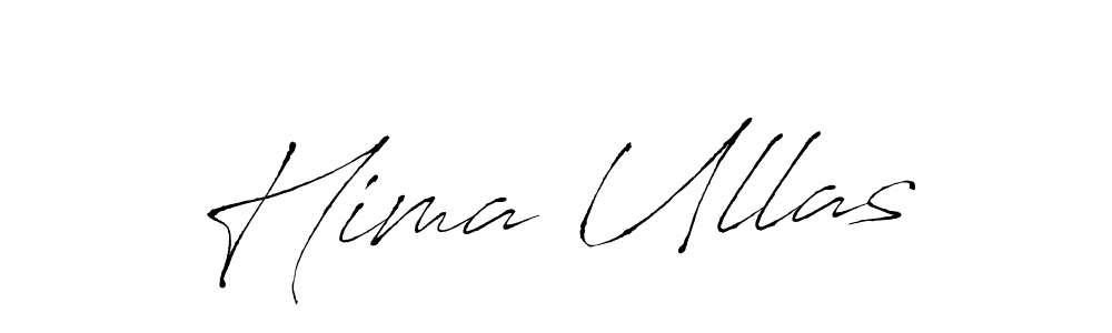 Create a beautiful signature design for name Hima Ullas. With this signature (Antro_Vectra) fonts, you can make a handwritten signature for free. Hima Ullas signature style 6 images and pictures png