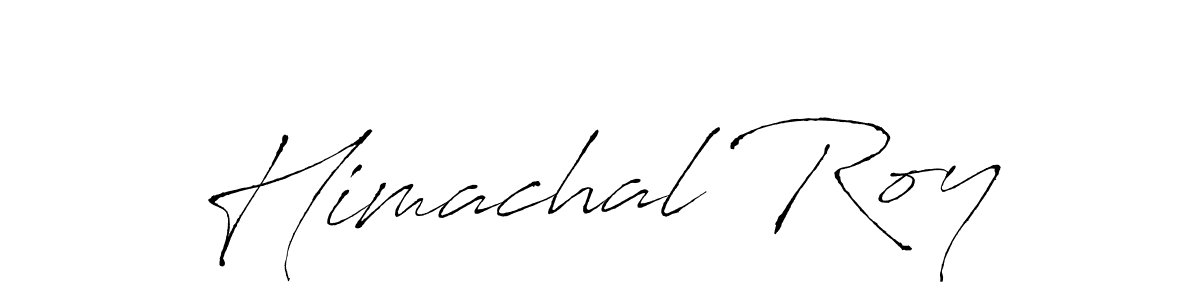 Design your own signature with our free online signature maker. With this signature software, you can create a handwritten (Antro_Vectra) signature for name Himachal Roy. Himachal Roy signature style 6 images and pictures png