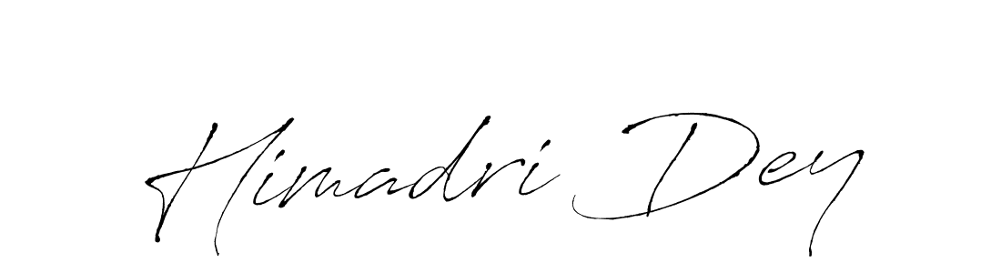 Himadri Dey stylish signature style. Best Handwritten Sign (Antro_Vectra) for my name. Handwritten Signature Collection Ideas for my name Himadri Dey. Himadri Dey signature style 6 images and pictures png