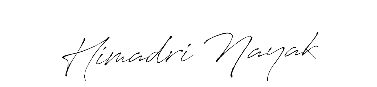 Use a signature maker to create a handwritten signature online. With this signature software, you can design (Antro_Vectra) your own signature for name Himadri Nayak. Himadri Nayak signature style 6 images and pictures png