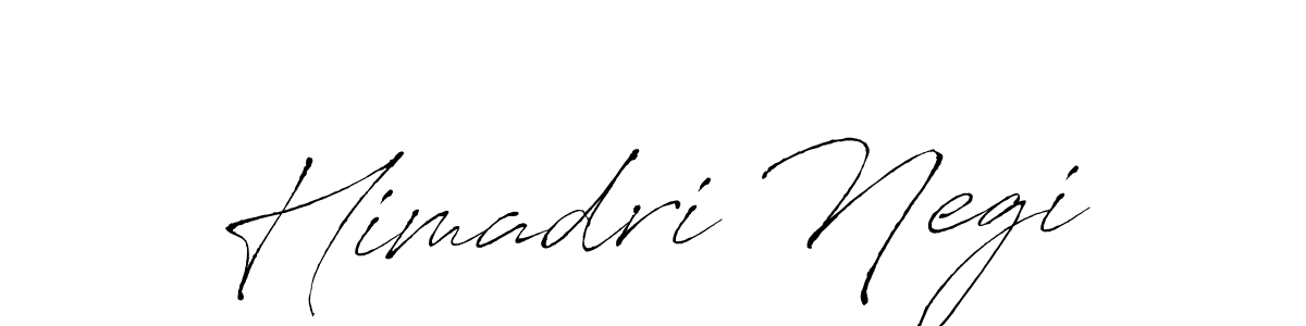 Use a signature maker to create a handwritten signature online. With this signature software, you can design (Antro_Vectra) your own signature for name Himadri Negi. Himadri Negi signature style 6 images and pictures png