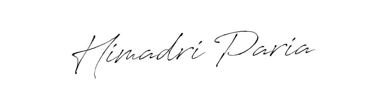 Make a beautiful signature design for name Himadri Paria. Use this online signature maker to create a handwritten signature for free. Himadri Paria signature style 6 images and pictures png