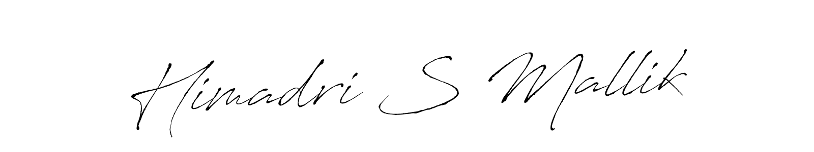 Use a signature maker to create a handwritten signature online. With this signature software, you can design (Antro_Vectra) your own signature for name Himadri S Mallik. Himadri S Mallik signature style 6 images and pictures png