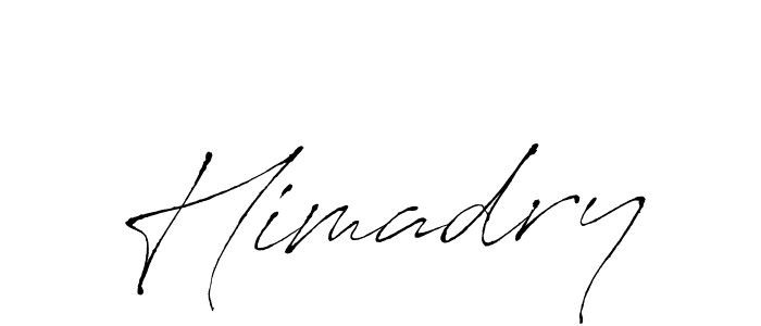 Create a beautiful signature design for name Himadry. With this signature (Antro_Vectra) fonts, you can make a handwritten signature for free. Himadry signature style 6 images and pictures png