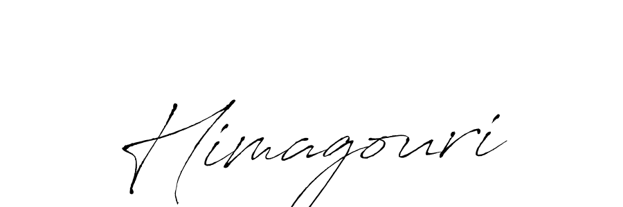 The best way (Antro_Vectra) to make a short signature is to pick only two or three words in your name. The name Himagouri include a total of six letters. For converting this name. Himagouri signature style 6 images and pictures png