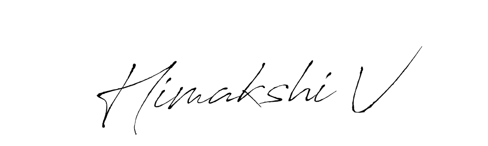 It looks lik you need a new signature style for name Himakshi V. Design unique handwritten (Antro_Vectra) signature with our free signature maker in just a few clicks. Himakshi V signature style 6 images and pictures png