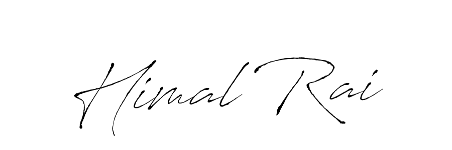 Use a signature maker to create a handwritten signature online. With this signature software, you can design (Antro_Vectra) your own signature for name Himal Rai. Himal Rai signature style 6 images and pictures png