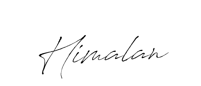 Create a beautiful signature design for name Himalan. With this signature (Antro_Vectra) fonts, you can make a handwritten signature for free. Himalan signature style 6 images and pictures png