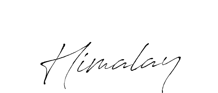 Make a beautiful signature design for name Himalay. With this signature (Antro_Vectra) style, you can create a handwritten signature for free. Himalay signature style 6 images and pictures png