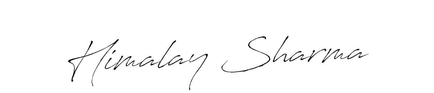 It looks lik you need a new signature style for name Himalay Sharma. Design unique handwritten (Antro_Vectra) signature with our free signature maker in just a few clicks. Himalay Sharma signature style 6 images and pictures png