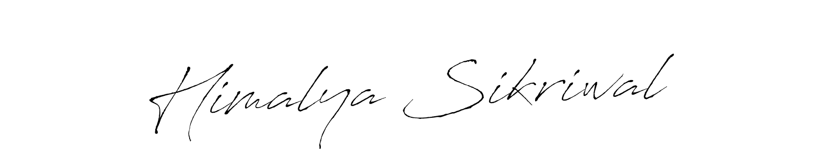 Once you've used our free online signature maker to create your best signature Antro_Vectra style, it's time to enjoy all of the benefits that Himalya Sikriwal name signing documents. Himalya Sikriwal signature style 6 images and pictures png