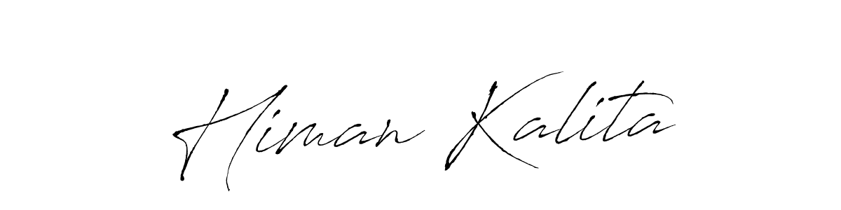 You should practise on your own different ways (Antro_Vectra) to write your name (Himan Kalita) in signature. don't let someone else do it for you. Himan Kalita signature style 6 images and pictures png