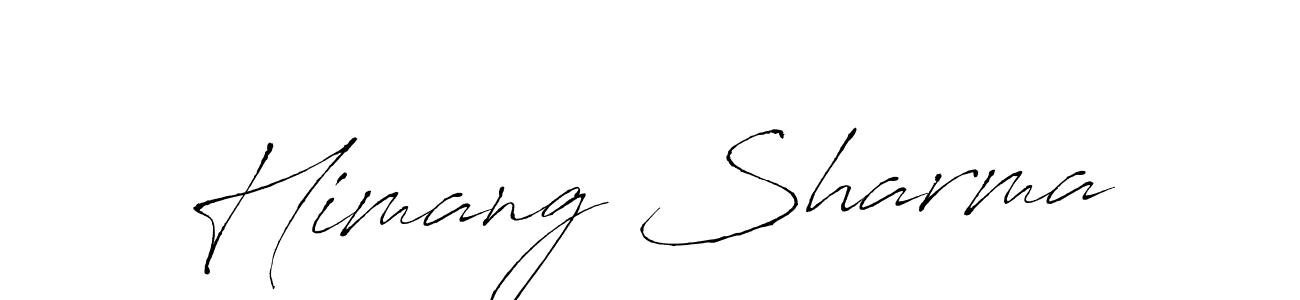 How to Draw Himang Sharma signature style? Antro_Vectra is a latest design signature styles for name Himang Sharma. Himang Sharma signature style 6 images and pictures png