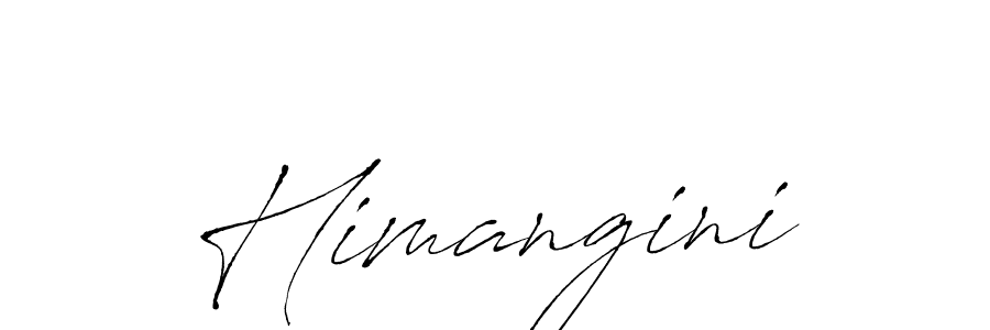 The best way (Antro_Vectra) to make a short signature is to pick only two or three words in your name. The name Himangini include a total of six letters. For converting this name. Himangini signature style 6 images and pictures png